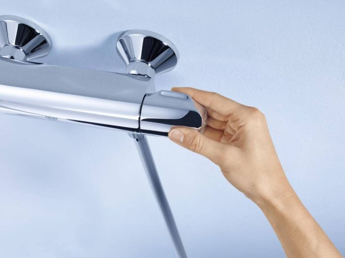 Grohe Grohtherm 1000 Douchethermostaat Met Koppeling Chroom Tegels Aanschaffen Kom Naar